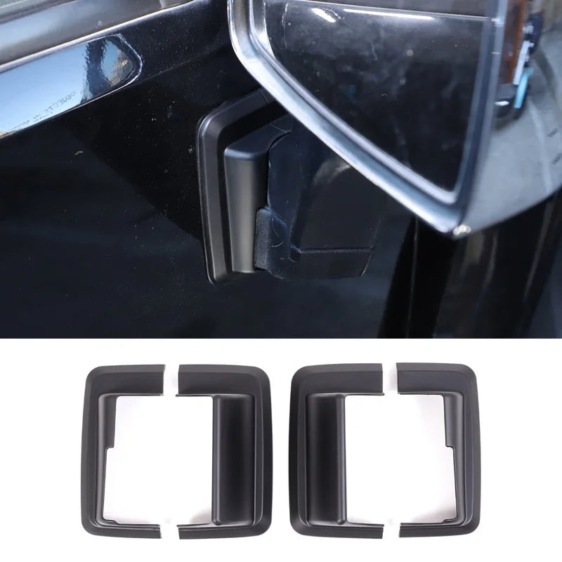 Για 2005-2009 Hummer H3 ABS Ματ Μαύρο Κάλυμμα Καθρέφτη Αυτοκόλλητο