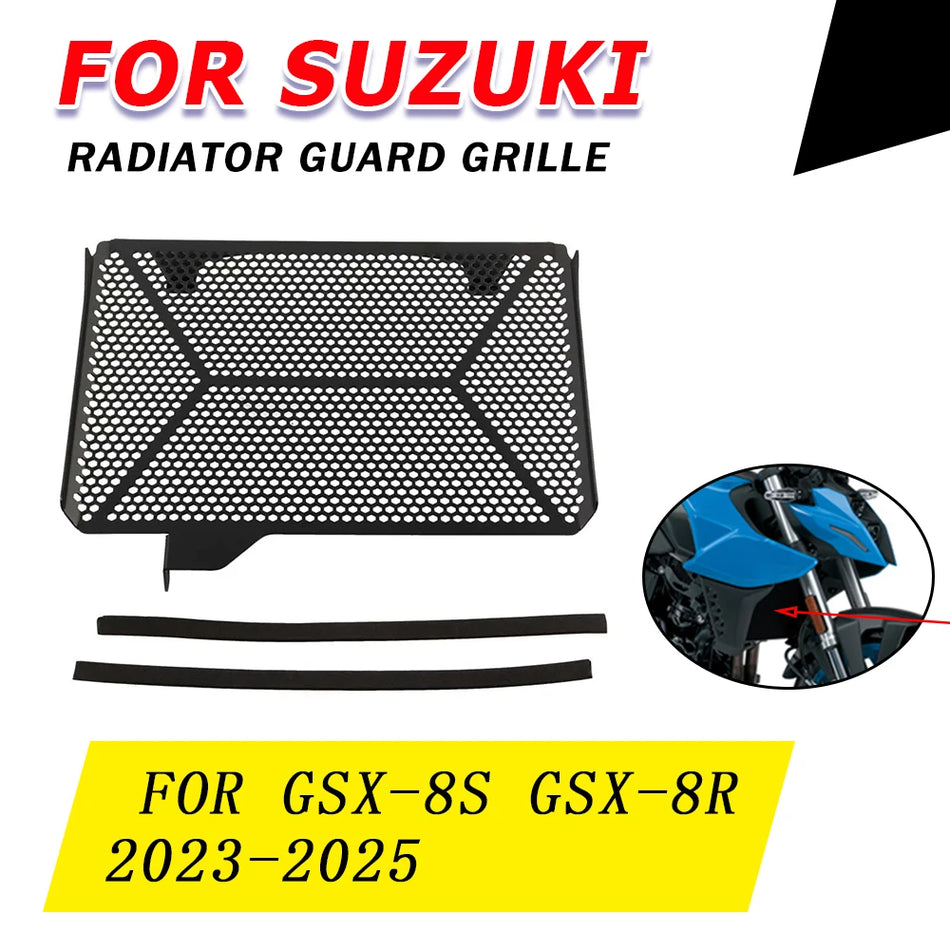 Suzuki GSX-8S GSX-8R Radiatorrooster Beschermkap, Aluminium Beschermend Motorfietsaccessoire Voor 2023-2025
