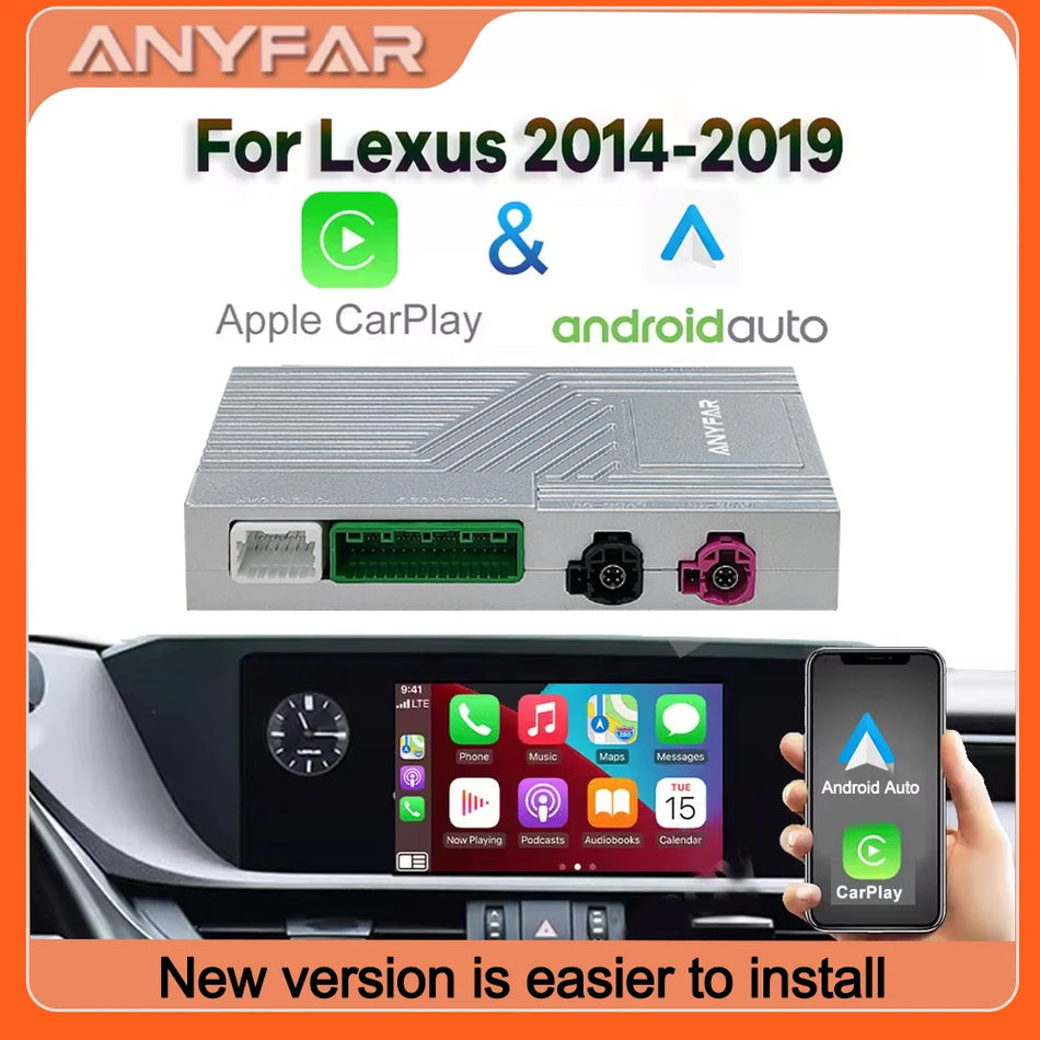 Wireless CarPlay for Lexus NX RX IS ES GS RC CT LS LX UX GX, Retrofit Kit