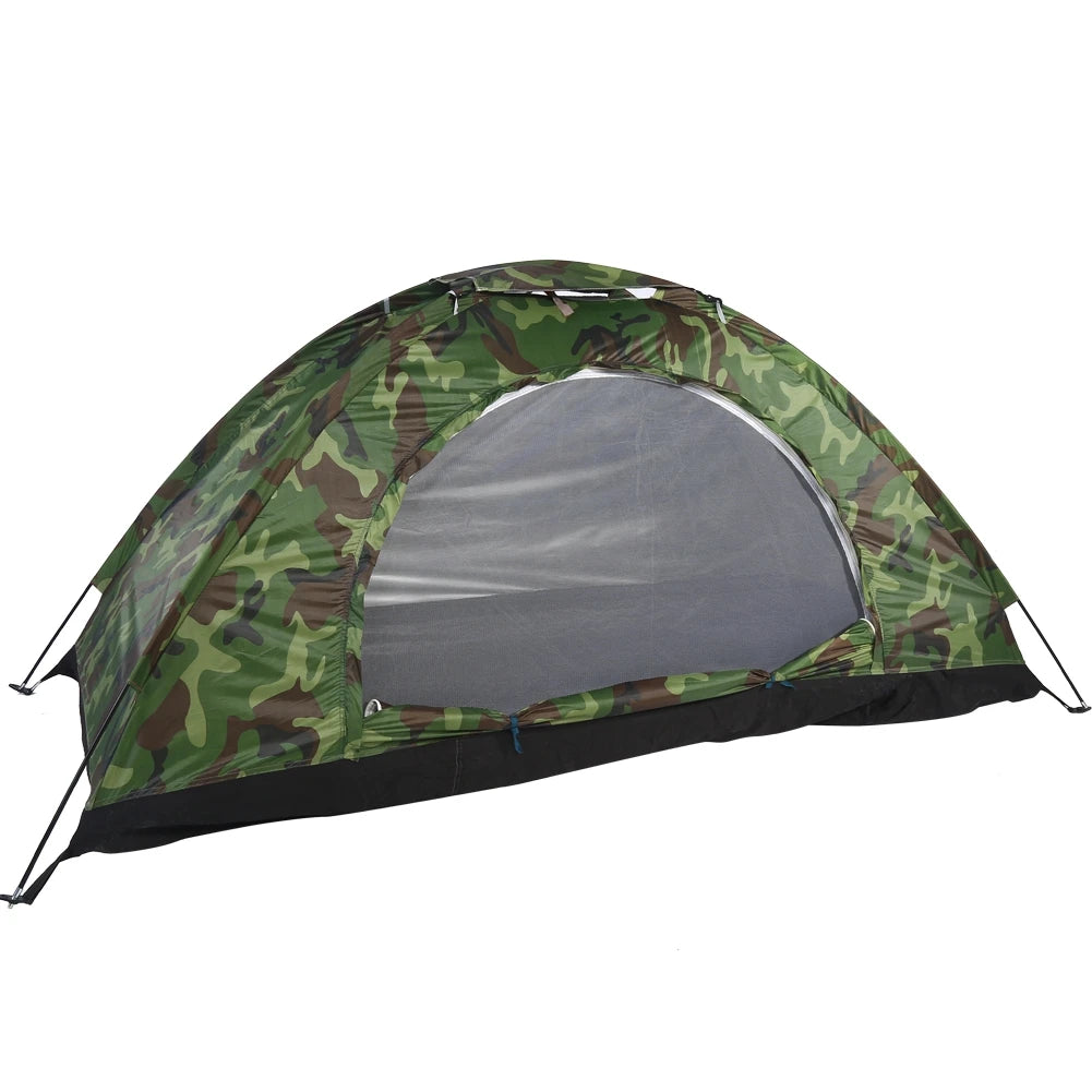 Camouflage UV Protection Waterproof One-Person Tent for Outdoor Adventures as picture