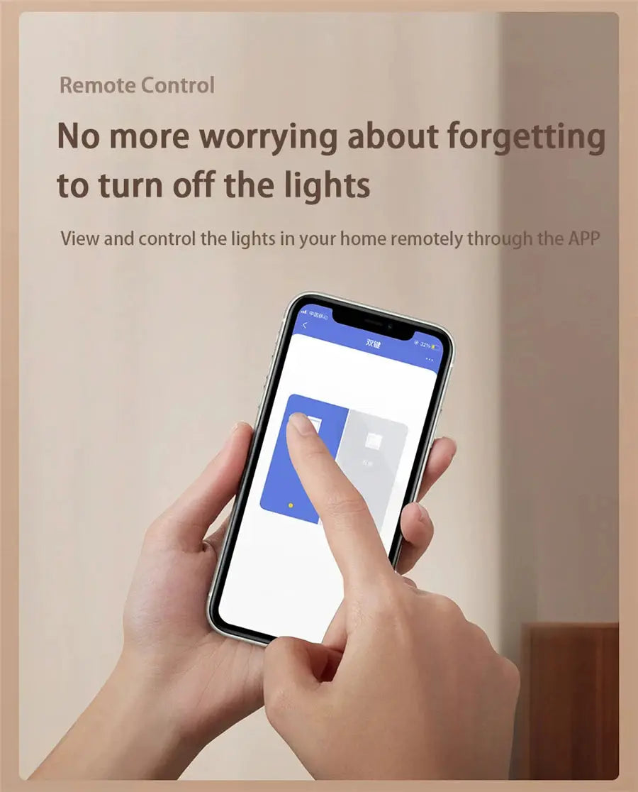 Aqara E1 Smart Wall Switch 2 Gang ZigBee 3.0 Without Neutral Wire by InterCyprus Trading Ltd