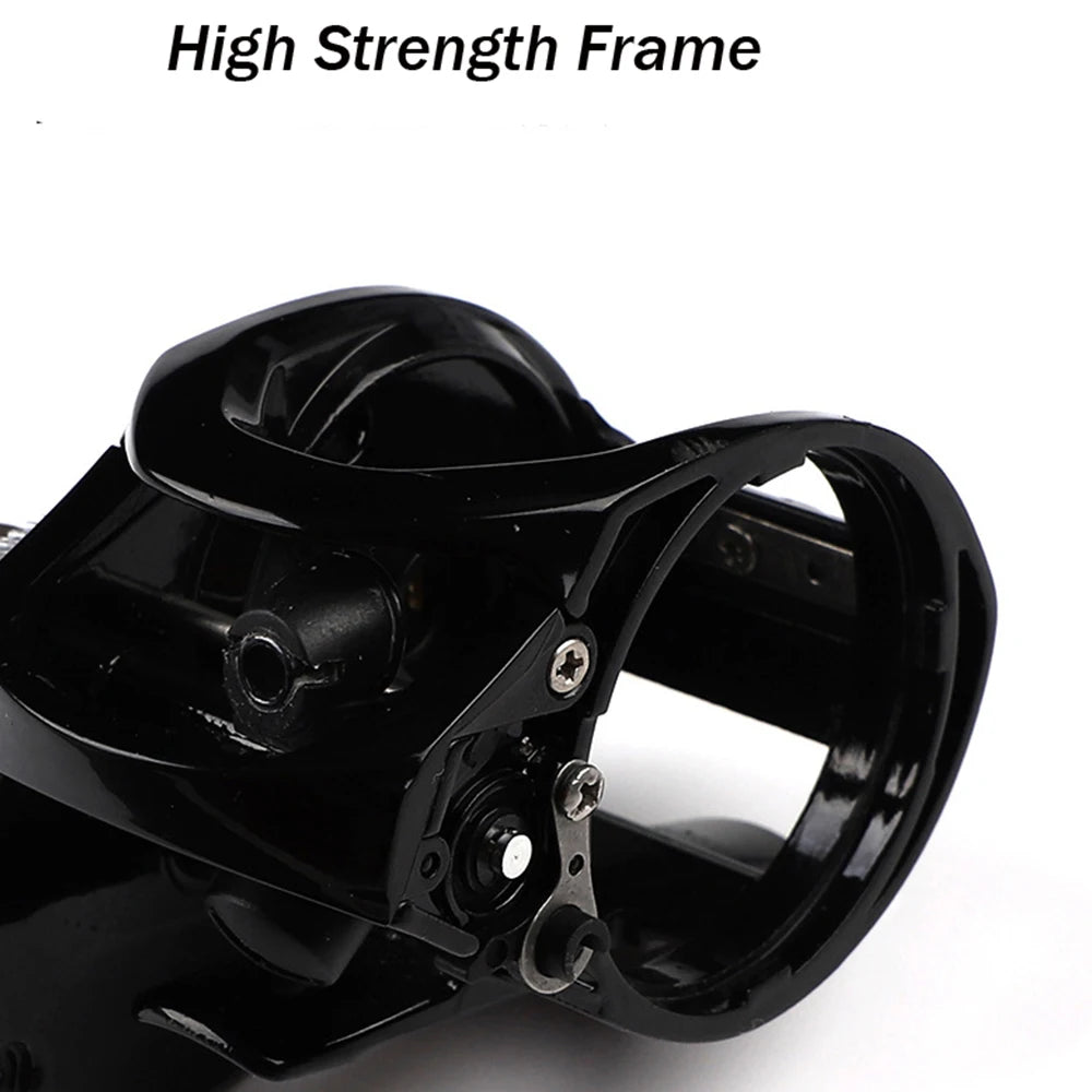 Taigek Real 8+1 Bearings 7.2:1 Gear Ratio Baitcasting Reel - Lightweight Carbon Fiber Fishing Reel