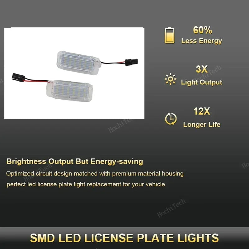 LED-rekisterikilven valot T10 Canbus Ford Focus MK2 MK3