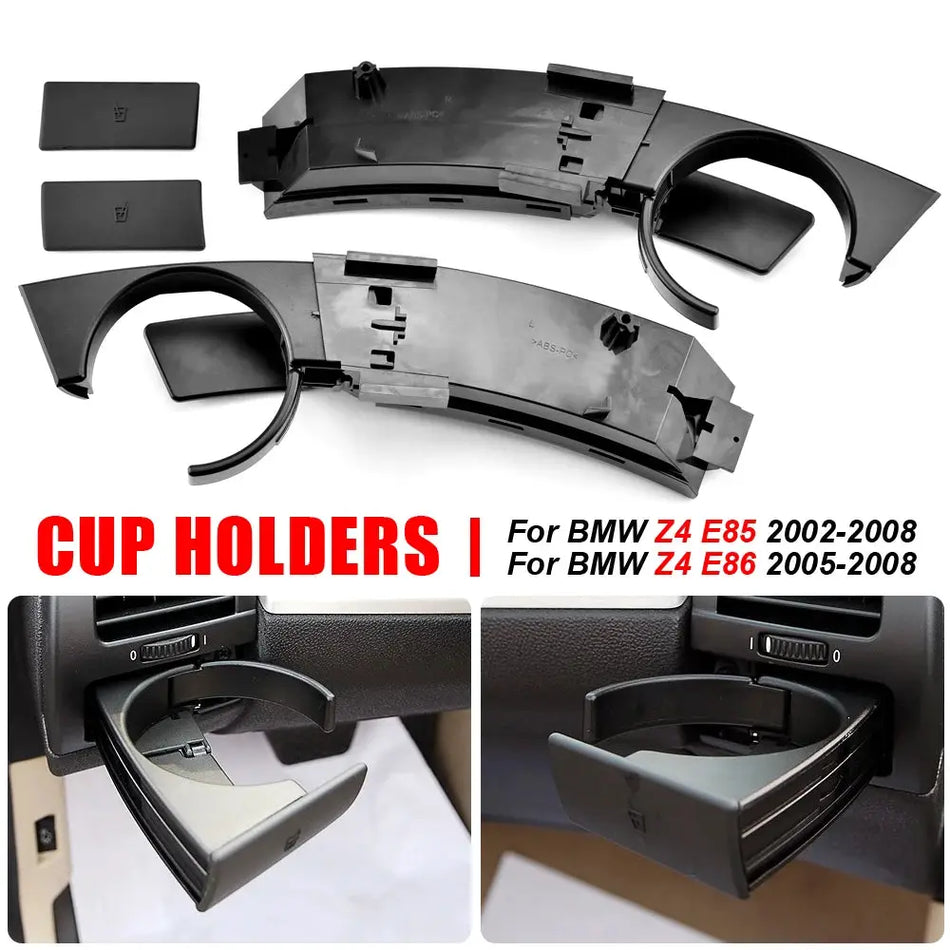 Dashboard Cup Holders Set ABS Left And Right For BMW Z4 E85 E86 by InterCyprus Trading Ltd