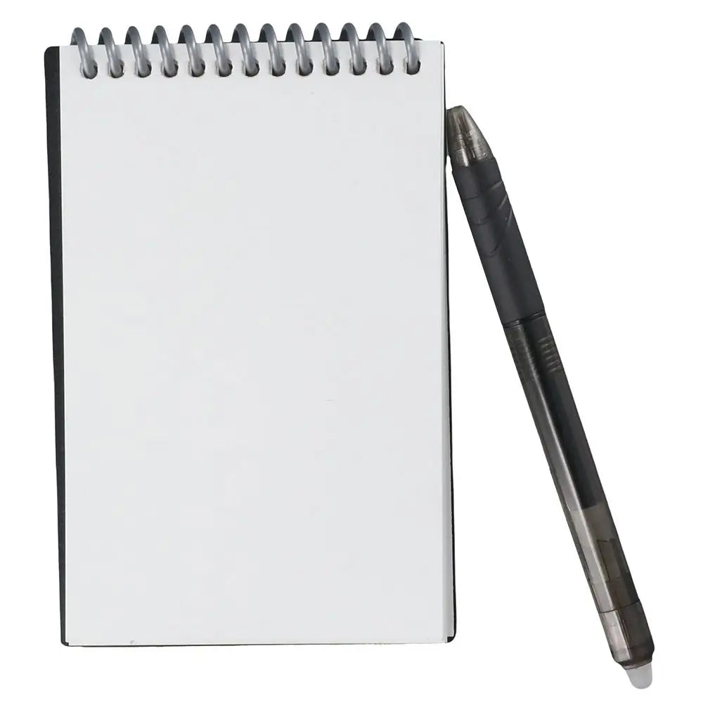 Smart Notebook Work Black Reusable Notepad | Eco-Friendly &amp; Portable Writing Pad