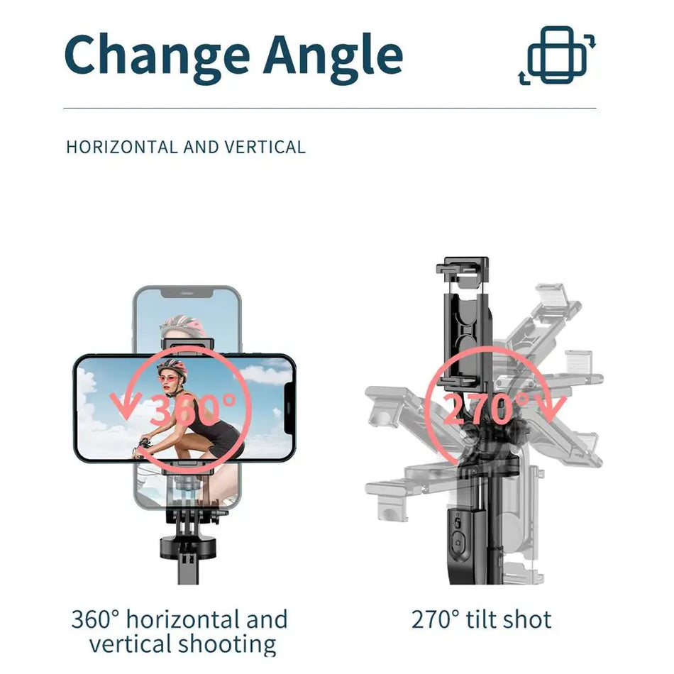 CrownQu Wireless Selfie Stick &ndash; Super Long 1.8m Extendable Tripod