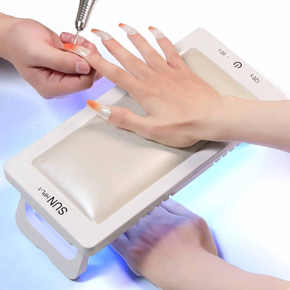 YIKOOLIN Foldable Nail Lamp With LED UV Gel Dryer &ndash; Compact