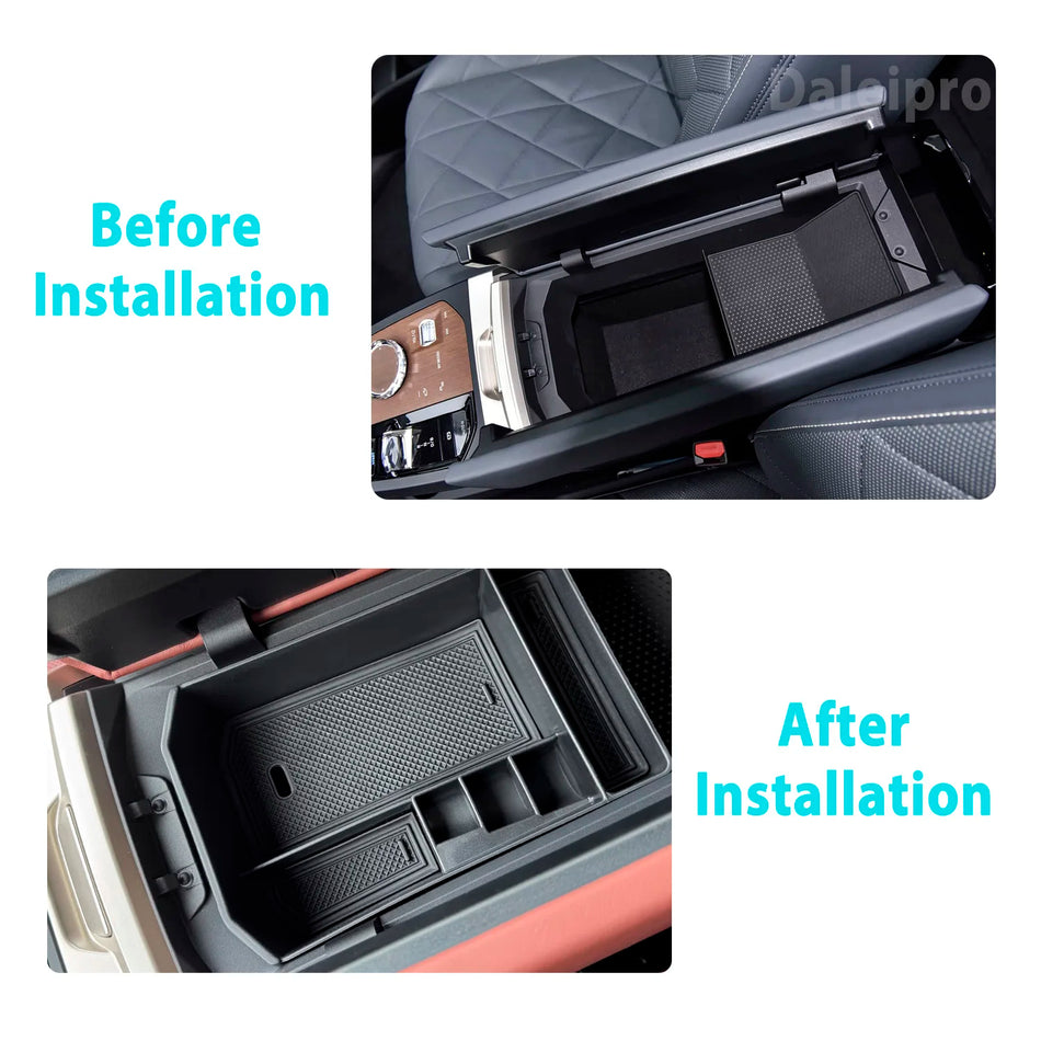 Органайзер за централна конзола BMW iX i20 с кутия за съхранение на подлакътник