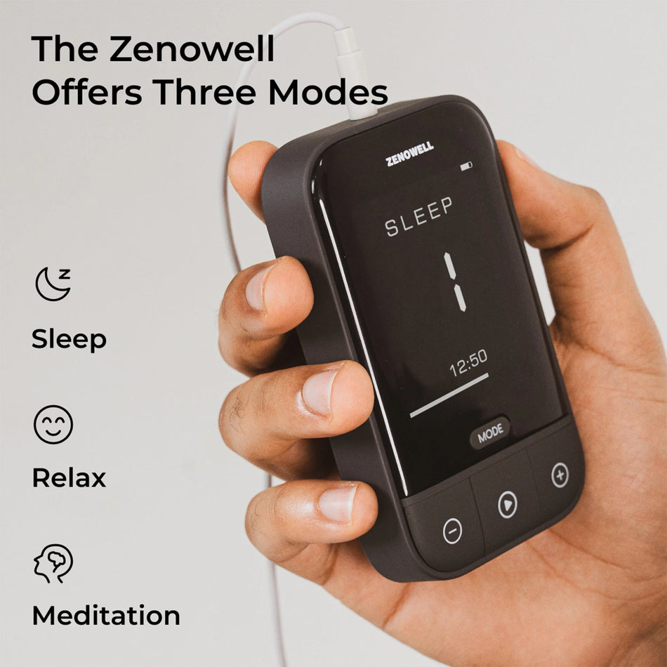 Vagus Nerve Sleep Aid Device for Sleep, Anxiety, Relaxation, Focus ZENOWELL