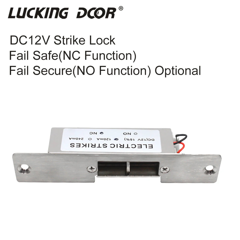 ZA150AL &ndash; Narrow Type Electric Door Lock Fail Safe DC12V