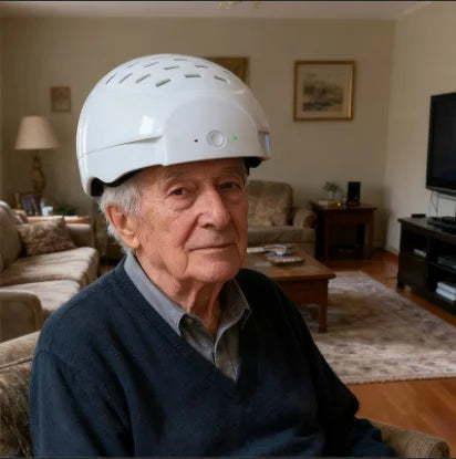 HLKGO 300 i 1 laser hårvækst hjelm LLLT hårtab