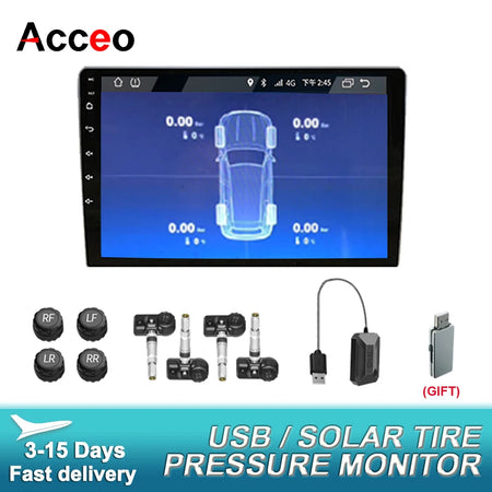 ACCEO USB Plug TPMS &ndash; Real-Time Tire Pressure Monitor