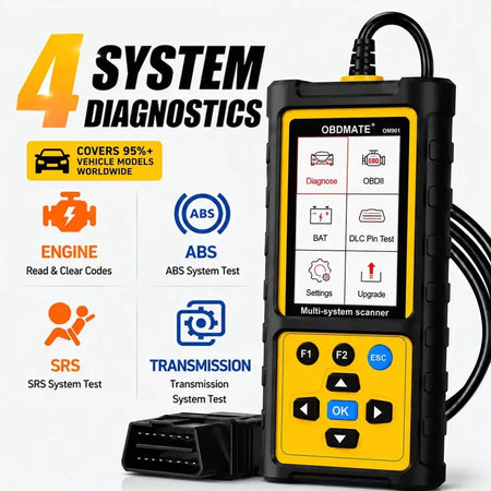 【for Opel】Car OBD2 Scanner ABS SRS TPM Engine Diagnostic Tools Full OBDII Functions Read/Clear Codes Car Diagnostic Tool by InterCyprus Trading Ltd