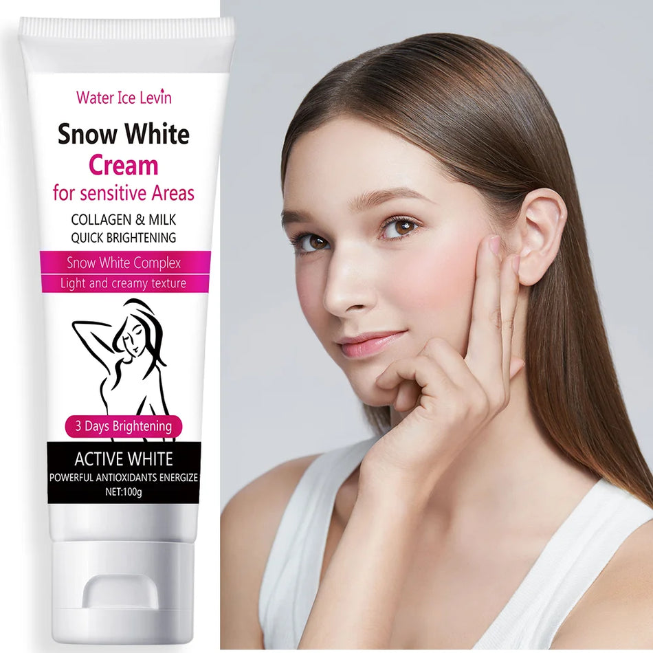 Water Ice Levin Face and Body Brightening Cream &ndash; Gentle Melanin Lightening and Nourishing