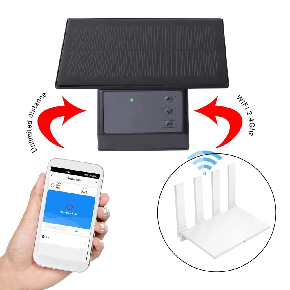 LYAI-03 &ndash; Solar WiFi Irrigation Timer Kit App Controlled