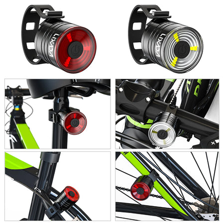 Lixada Bike Tail Light &ndash; Ultra Bright 200 Lumen Output