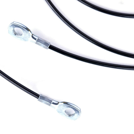 Heavy Duty Fitness Pulley Cable for Home Gym - 98/118 Inch, Durable Accessory