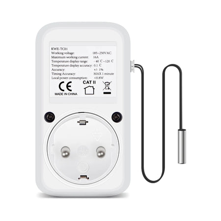 Digital Temperature Controller Socket TC02 &ndash; LCD Display