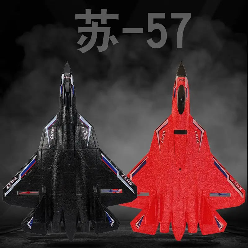 SU 57 RC Plane &ndash; Lightweight Foam Hand Throw Aircraft
