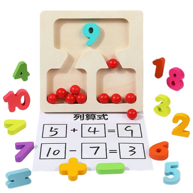Magnetic Arithmetic Math Games Toy &ndash; Color Cognition BZS00464