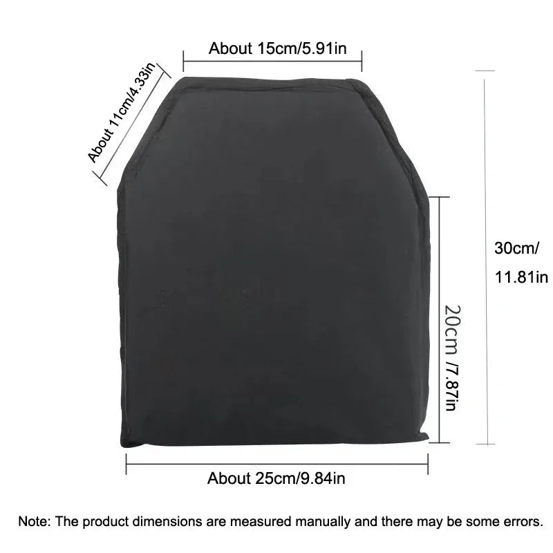 10x12in UHMWPE Bulletproof Plate &ndash; Lightweight NIJ IIIA