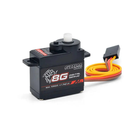 Surpass Hobby 2g 3.7g 4.3g 6g 8g Micro Digital Mini Servo Metal and Plastic Gear for Rc Drone Airplane Fixed-wing Car Robot by InterCyprus Trading Ltd
