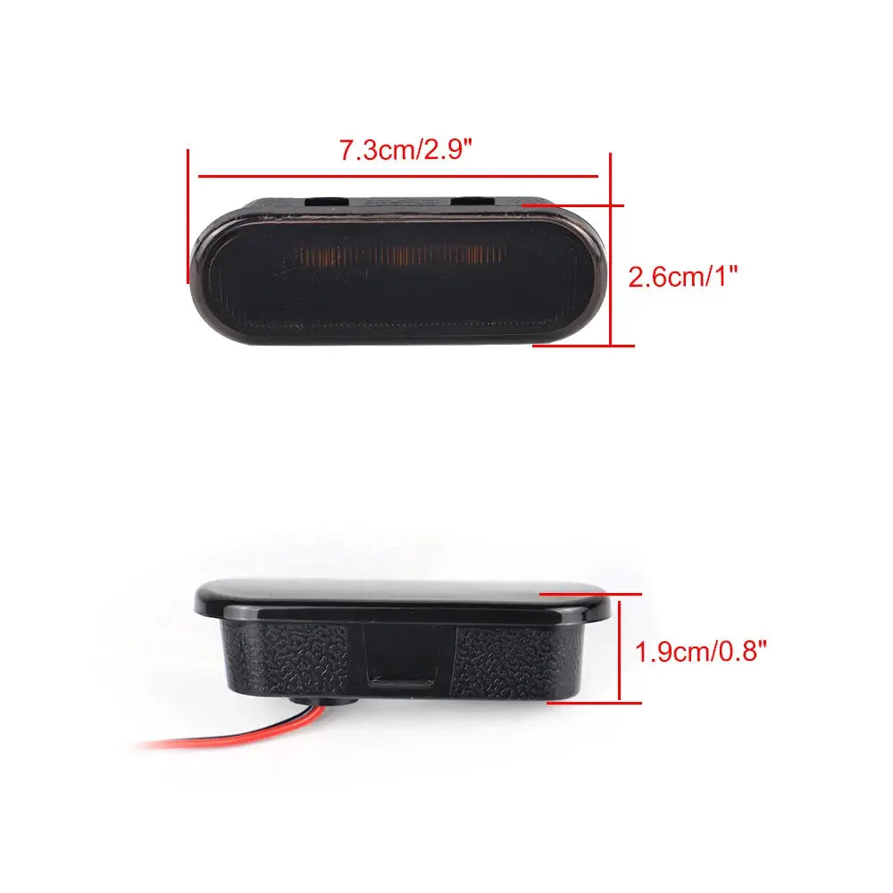 3 pcs Front Grill Lights for Ford Bronco 2021-2024 2-door and 4-door Badlands Wildtrak Everglades by InterCyprus Trading Ltd