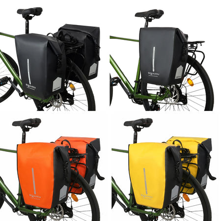 Bike Pannier Bag &ndash; Rainproof Versatile Rear Rack Storage