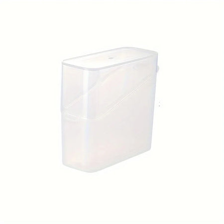 Japanese Style Tilt-Lid Storage Box &ndash; Stackable Organizer Transparent