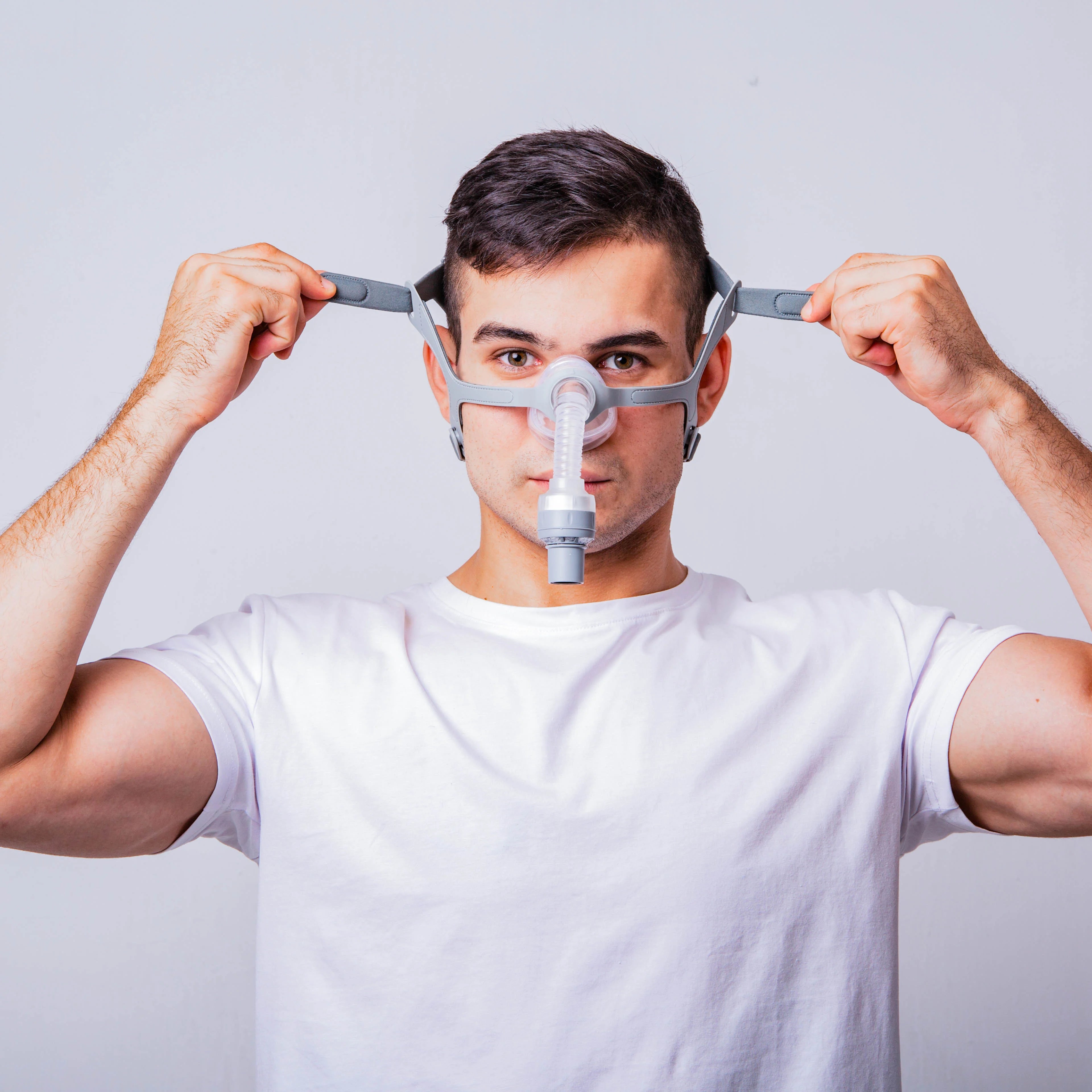 BMC N5AH Nasal Mask &ndash; Headgear Included for CPAP Travel