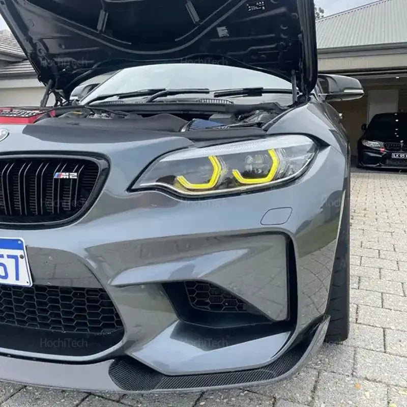 Желтые светодиодные ангельские глаза для BMW 2 серии F22 F23 M2 DRL фары