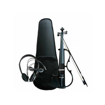 Full Size Four By Four Electric Silent Violin - With Rosin