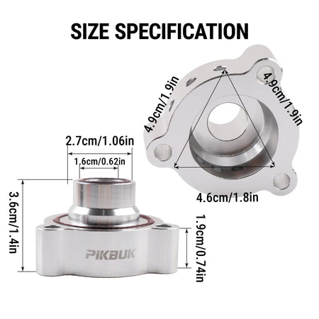 PIKBUK Auto Blow Off Valve (BOV) Adaptor For Mercede A180 A250 CLA250 GLA250 2.0 Litre Turbo GDi Engine Dump Valve Adapter by InterCyprus Trading Ltd