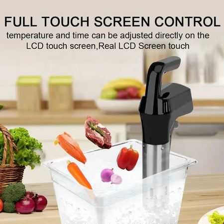 1100W Sous Vide Immersion Circulator LCD Touch Display