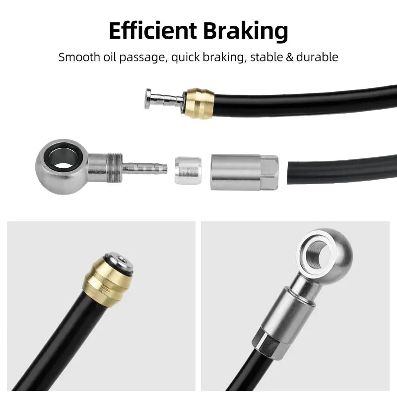 Copper Banjo Connecting Bolt For Shimano BH90 Brake Hose