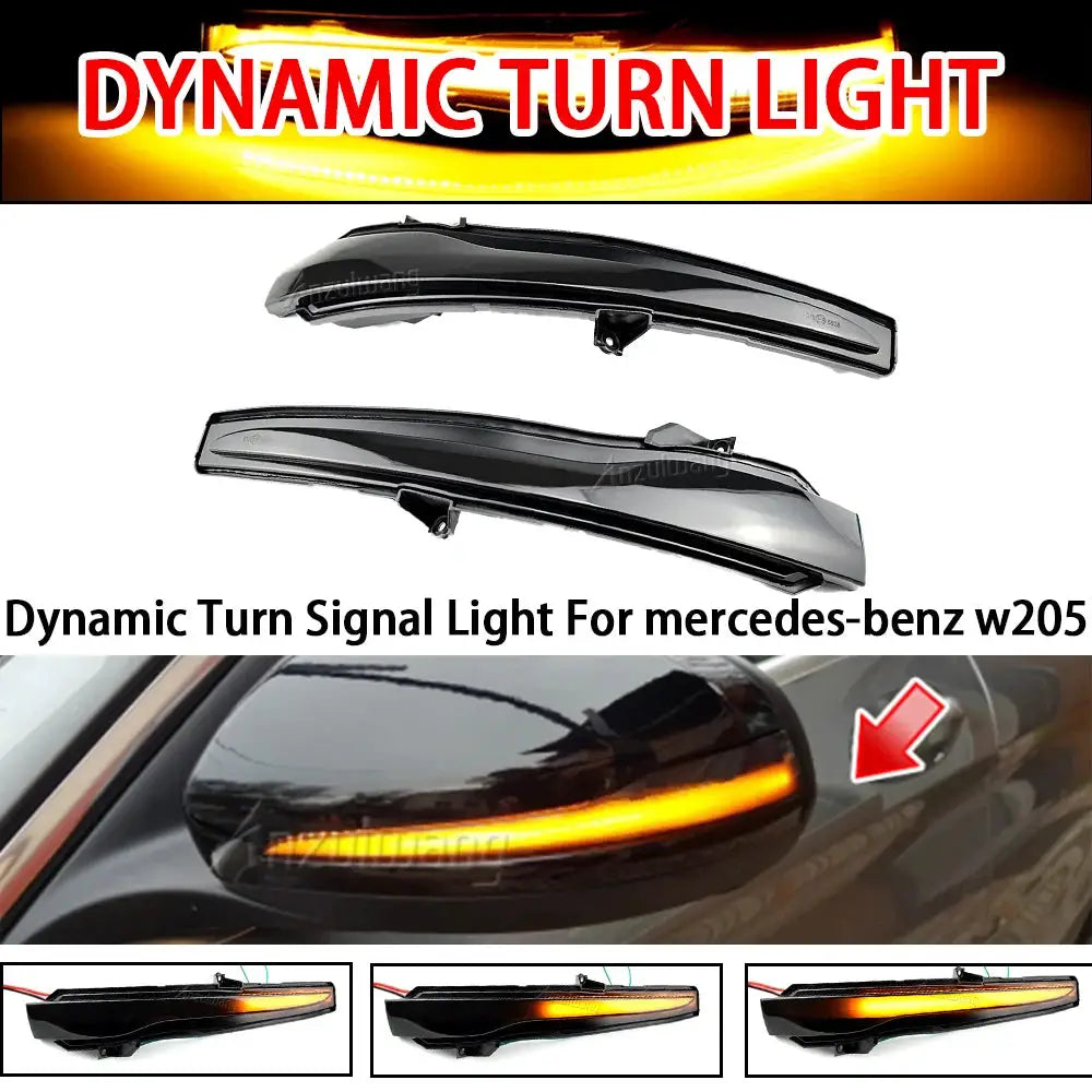 T10 LED Turn Signal Lights For Mercedes-Benz W205 X253 W213 W222 by InterCyprus Trading Ltd