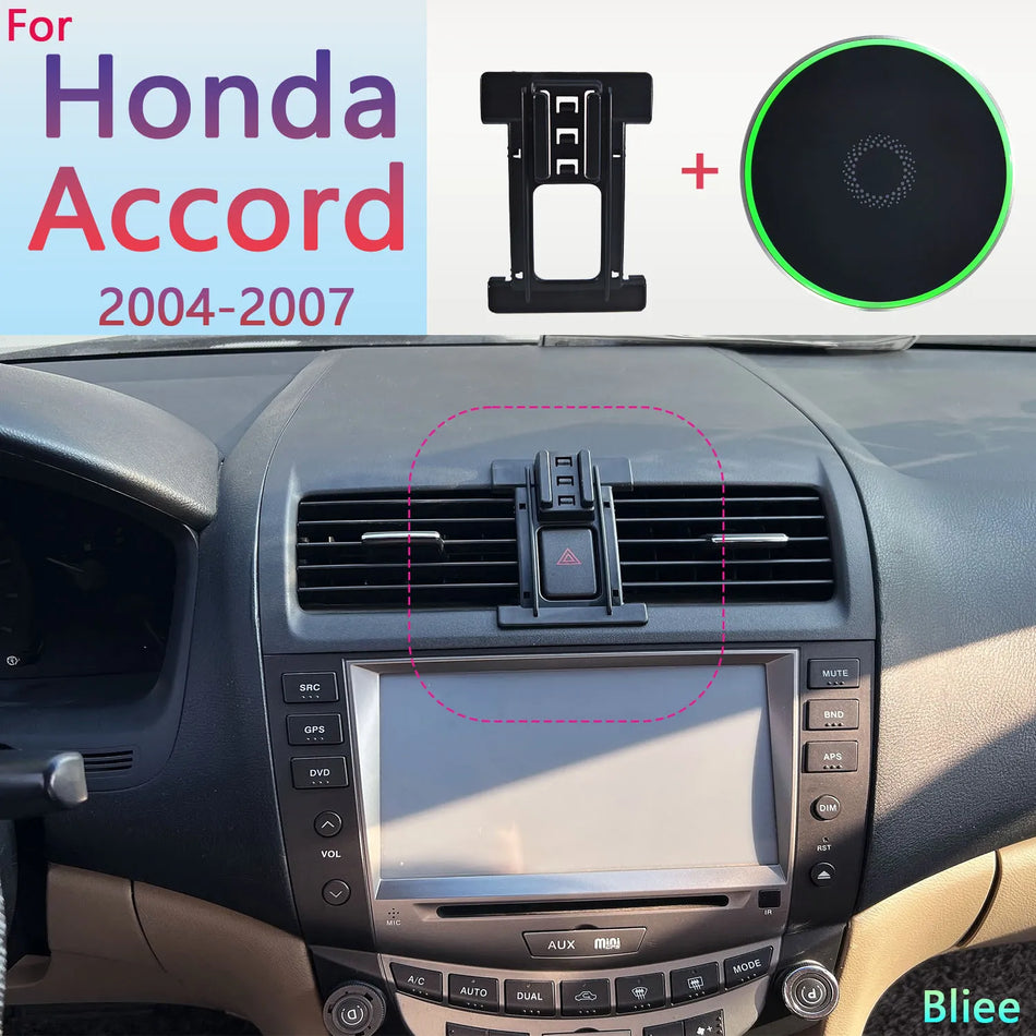 Honda Accord MK7 Magnetisk Telefonhållare 15W MagSafe Laddare