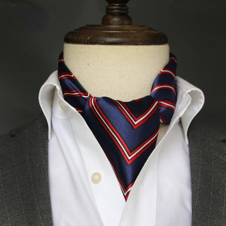 British Men's Silk Scarf &ndash; Elegant Satin Touch