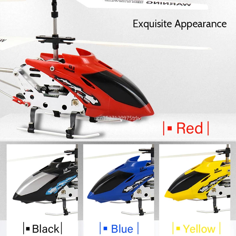 HN 3.5CH Remote Control Helicopter with USB Charging for Kids