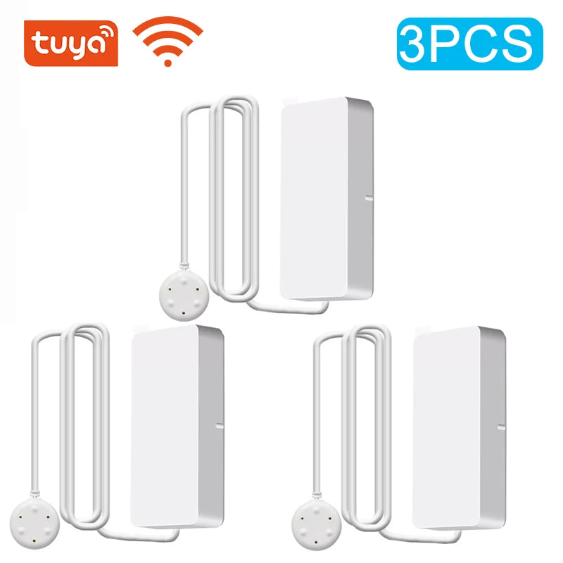 Tuya WiFi Water Leakage Alarm &ndash; Standalone Leak Sensor WiF Version 3PCS