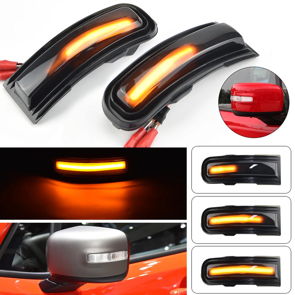Luces de Señal de Giro con Flecha Dinámica LED para Jeep Renegade 2015-2022