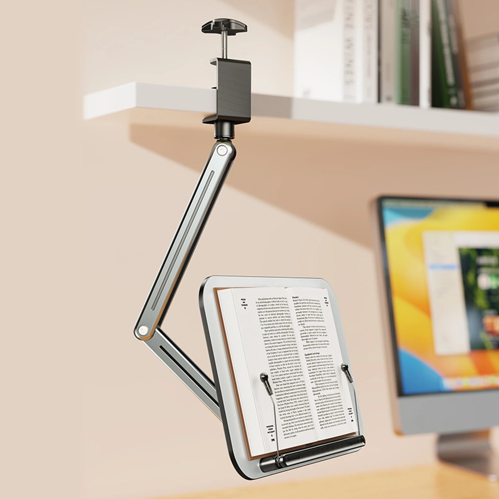 Desktop Routating Table Desktop Book Stand Cantilever Arm 360 Rotating Panel – InterCyprus ...