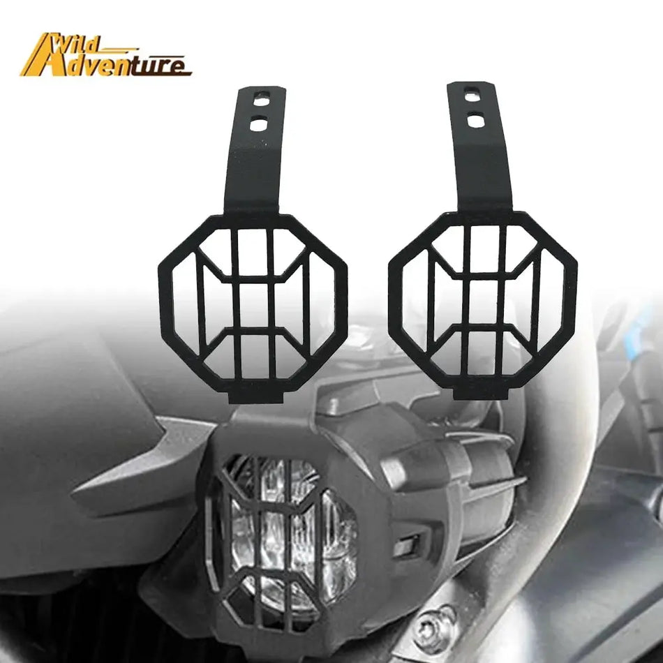 LED Lamp Auxiliary Light Guard Cover Protector Fog Light Protection For BMW R1250GS Adventure R1200GS GS1200 LC ADV F800 F700 GS by InterCyprus Trading Ltd