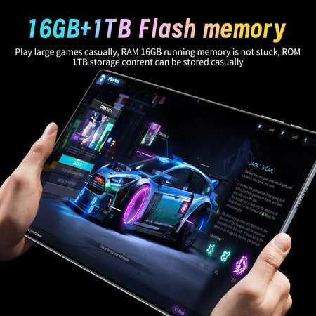 New 2025 10.36 Inch Android 13.0 Tablet &ndash; 16GB RAM 1TB