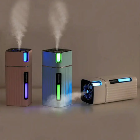 Ultrasonic Air Humidifier Aroma Diffuser With LED Light