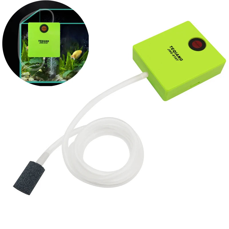 Oxygenator Battery For Aquarium Air Pump &ndash; Compact Size