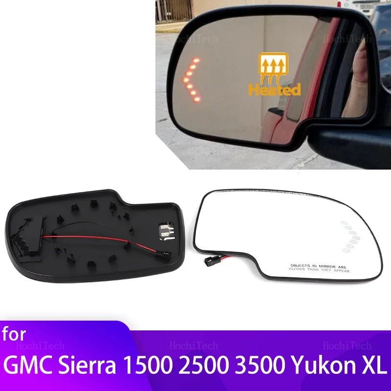 Dubbelzijdig Verwarmd Spiegelglas Voor GMC Sierra Yukon XL 1500 2500 3500