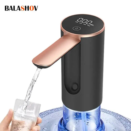 Smart USB Water Bottle Pump Desktop Dispenser Foldable