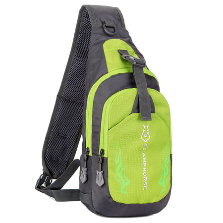 Men Sling Backpack Chest Crossbody Bag &ndash; Lightweight Light Green