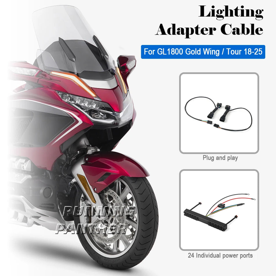 LED apgaismojuma sadales modulis Honda GL1800 Gold Wing Tour 2018-2025